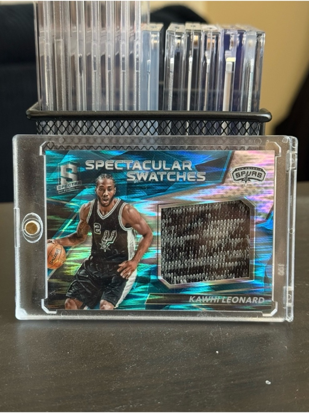 KAWHI LEONARD GAME USED PATCH SAN ANTONIO SPURS  /99